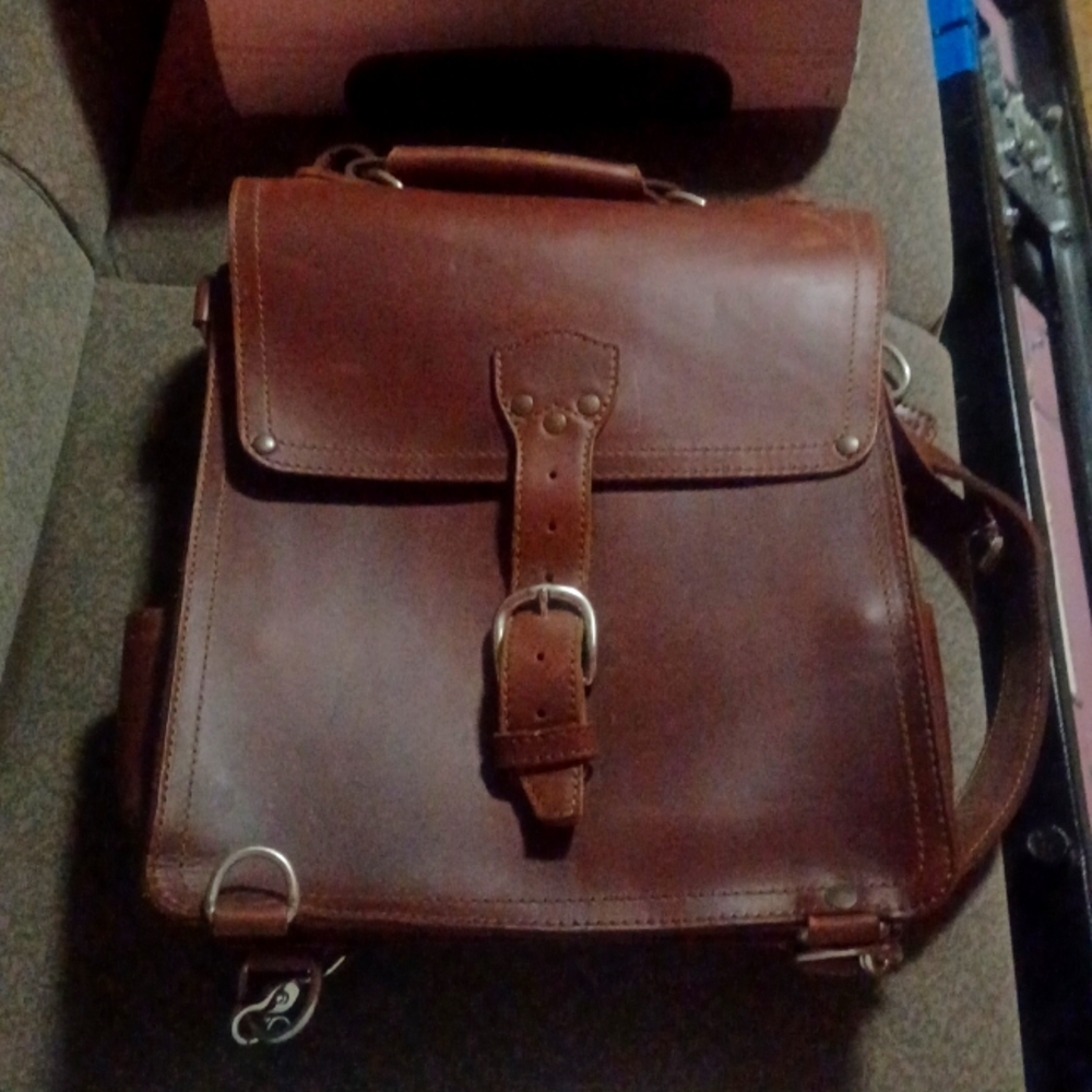Saddleback leather bag